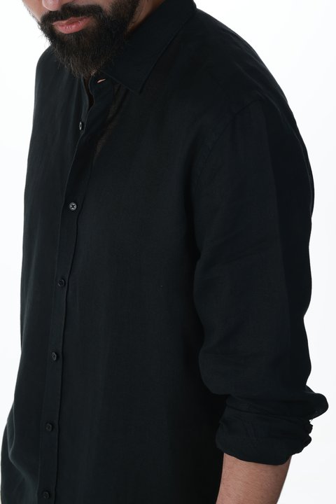 CLASSIC LINEN SHIRT view 4