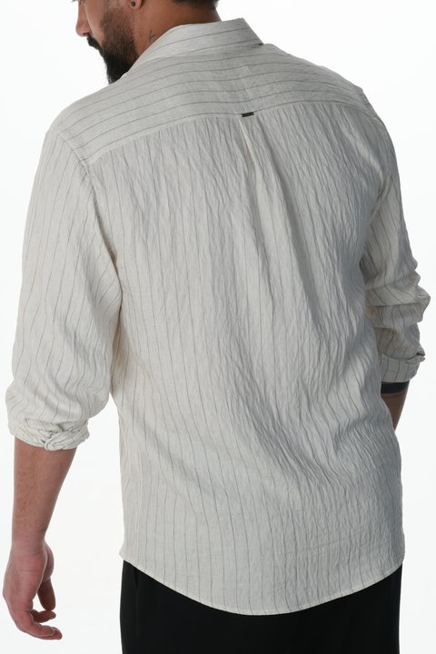 STRIPED LINEN view 3